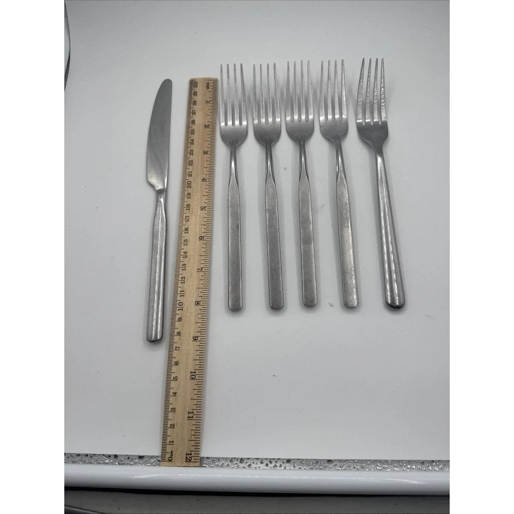 Cambridge‎ Stainless Steel Flatware Gilda Knive Fork Spoon Minimalist